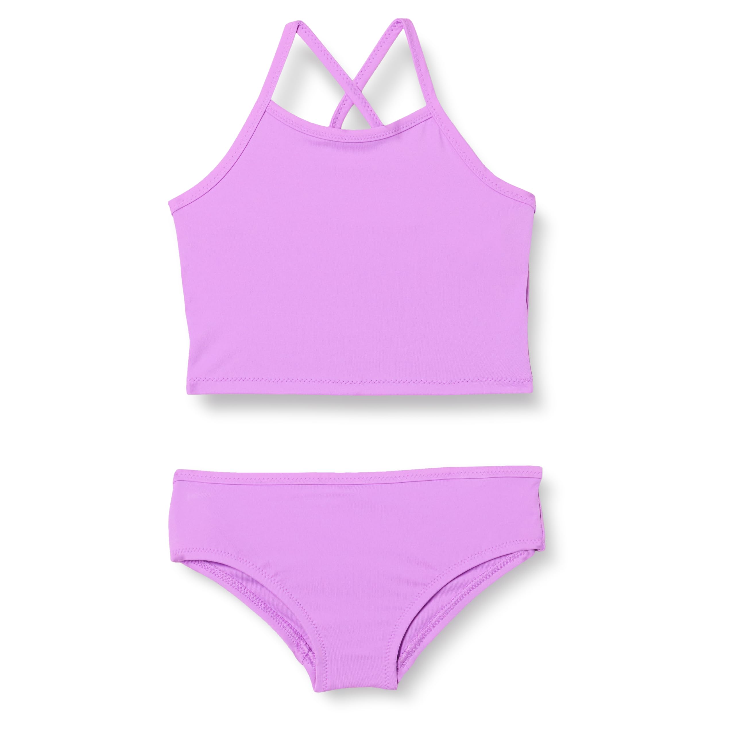 Amazon Essentials Girls and Toddlers' Quick-Dry Tankini Set