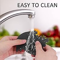 Vista 4 de Juego de 3 herramientas de plástico para rascador de parrilla para limpiador de plancha, accesorios de hierro fundido, kit de herramientas