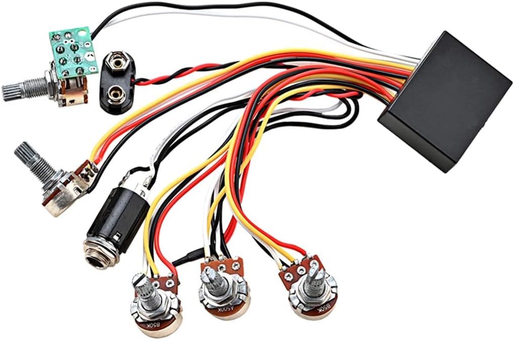 3 Band Active & Passive EQ Equalizer Preamp Circuit for Amazon.co.uk Musical Instruments & DJ