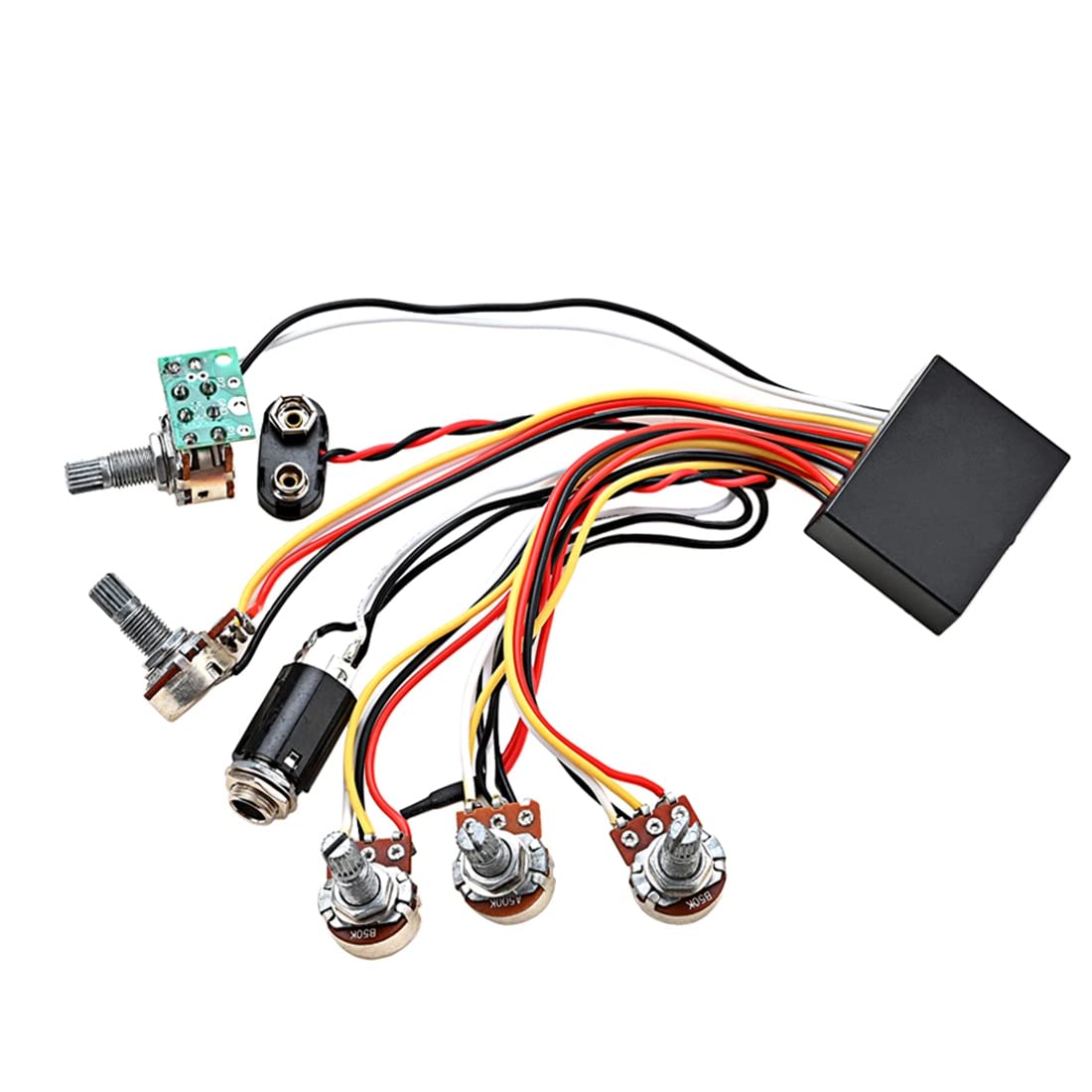 Amazon | ベース 3 バンド アクティブ & パッシブ EQ イコライザー