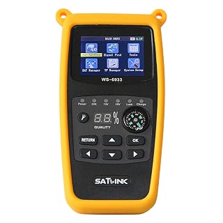 Satlink WS-6933 Camping Satfinder HD | Digitales DVB-S2 SAT Messgerät 8PSK