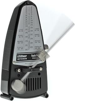 Wittner 836 Taktell Piccolo Metronome, Black