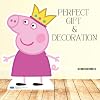 Star Cutouts Official SC959 Crown Mini Cardboard Cutout Peppa Pig Party 90cm Tall, Multicolour