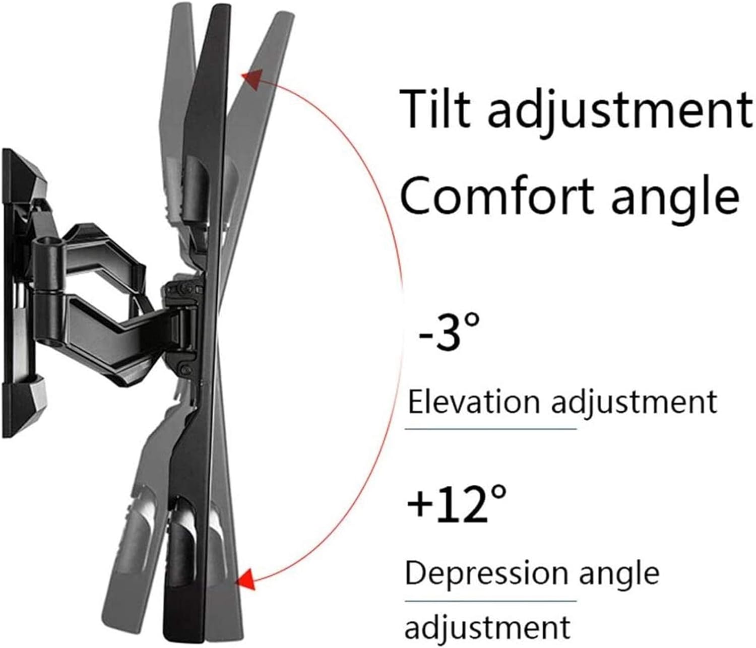 Telescopic Rotating TV Rack wall Mount Bracket Universal wall Rack