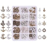 Größe: 17 ~ 26x10 ~ 21x2 ~ 4mm; Loch: 1 ~ 4mm. Kunststoffbox: 14x10.8x3cm