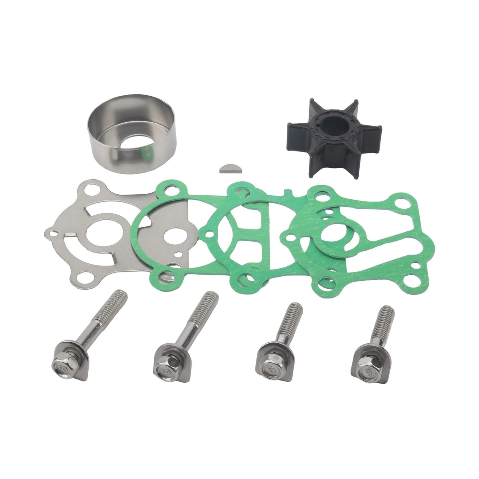 Kit de turbine de pompe à eau 6J8-W0078-A2 moteur hors-bord 15hp 30hp de bateau