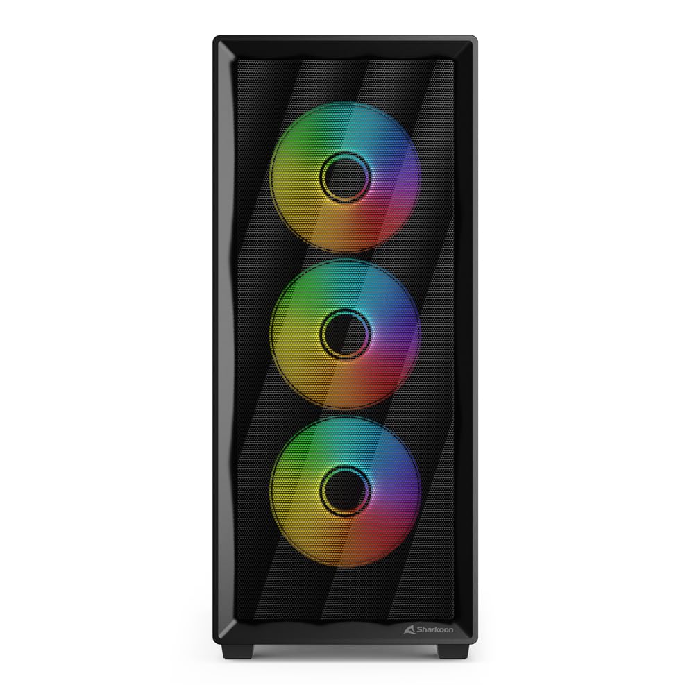 Sharkoon VK4 ARGB Schwarz, ATX PC-Gehäuse