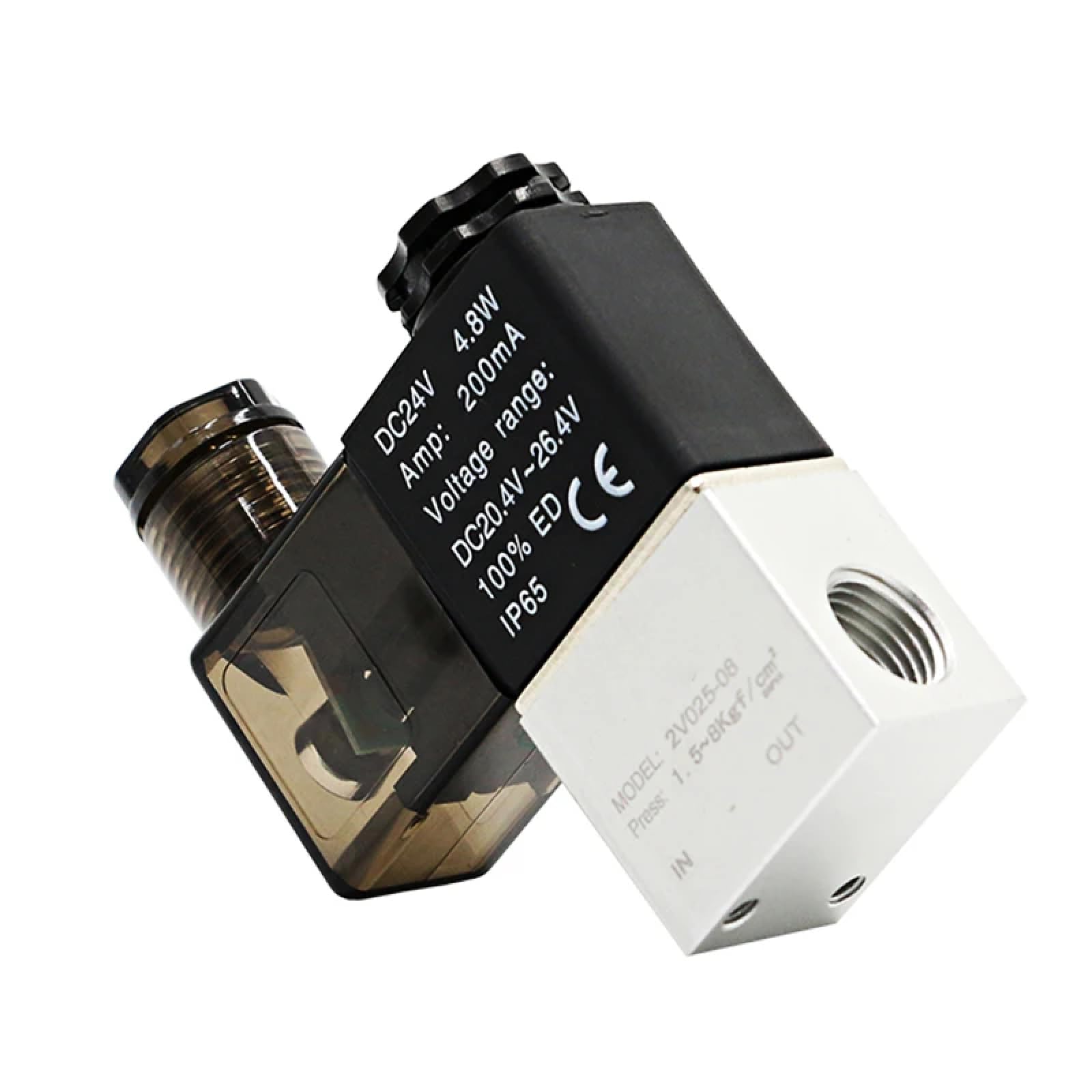 Électrovanne pneumatique 2V025-08 pour stopper les fuites d'air