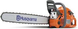Husqvarna 460 Rancher Gas Powered Chainsaw, 24 Inch