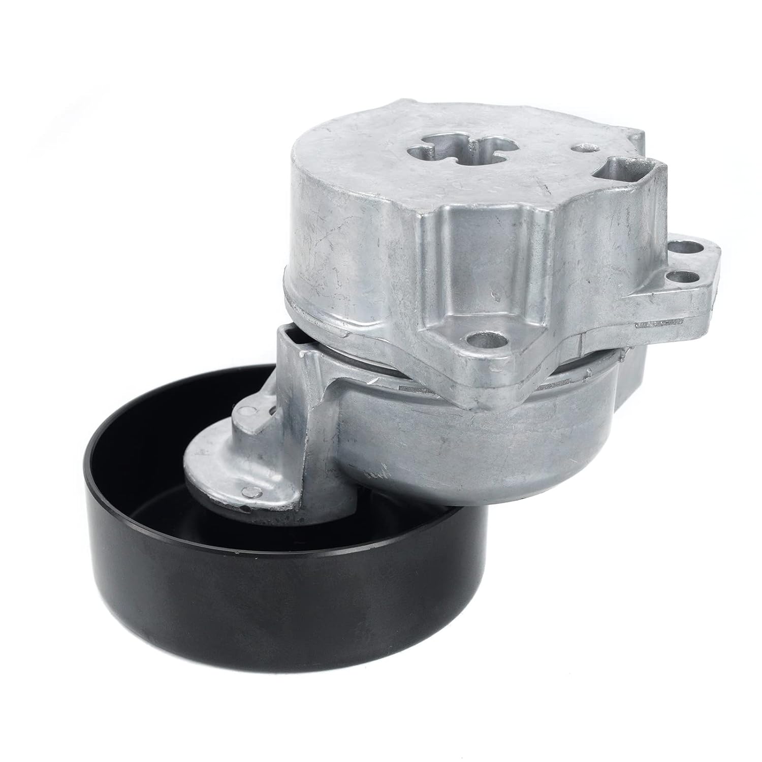 MPLUS Serpentine Belt & Tensioner fits for Nissan 2004-2015 Titan 5.6L, 2005-2015 Armada 5.6L, 2008-2012 Pathfinder 5.6L 5552CC V8 Gas DOHC Naturally Aspirated