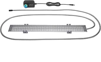 HappyBird Lighting Bird Cage Light with Chew Guard - Full Spectrum LED Pet Light - Simulates Natural Environment - Safe for Hookbill Birds – Easy to Install (18