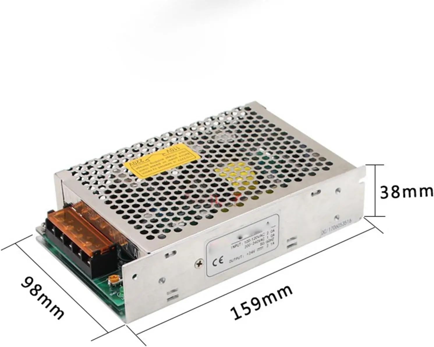 48W 1A 48VDC Output 110/220VAC Input LED Driver Switching Power Supply Regulated Power Supply Transformer AC DC Display