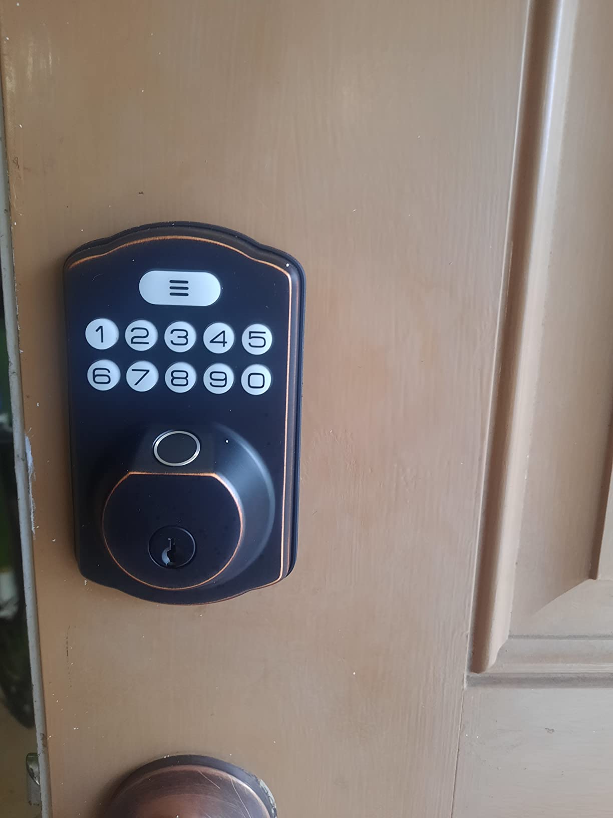 12/mo Finance Veise Fingerprint Door Lock, Keyless Entry Door Lock