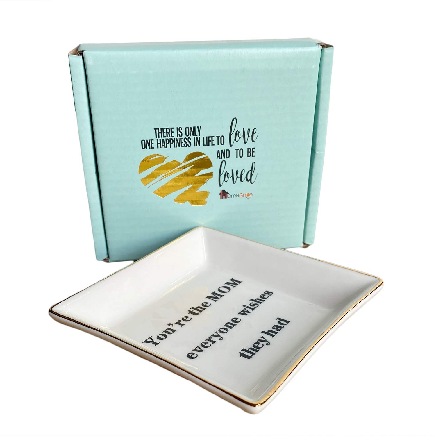 セラミック トレイ ジュエリートレイ – kocol セラミックリングディッシュ 4.125インチ フレンズ ジュエリートレイ 親友 親友 ジュエリー 小物入れ ギフト 母 姉妹 誕生日