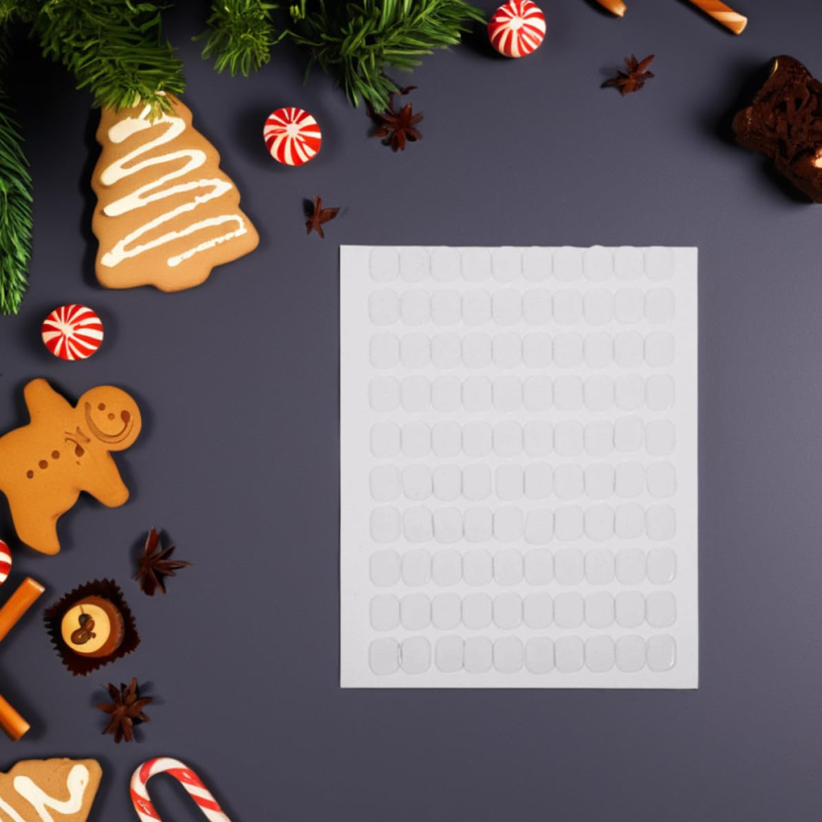 800Pcs Nano Adhesive Dots, Removable Double Sided Wall Mounting