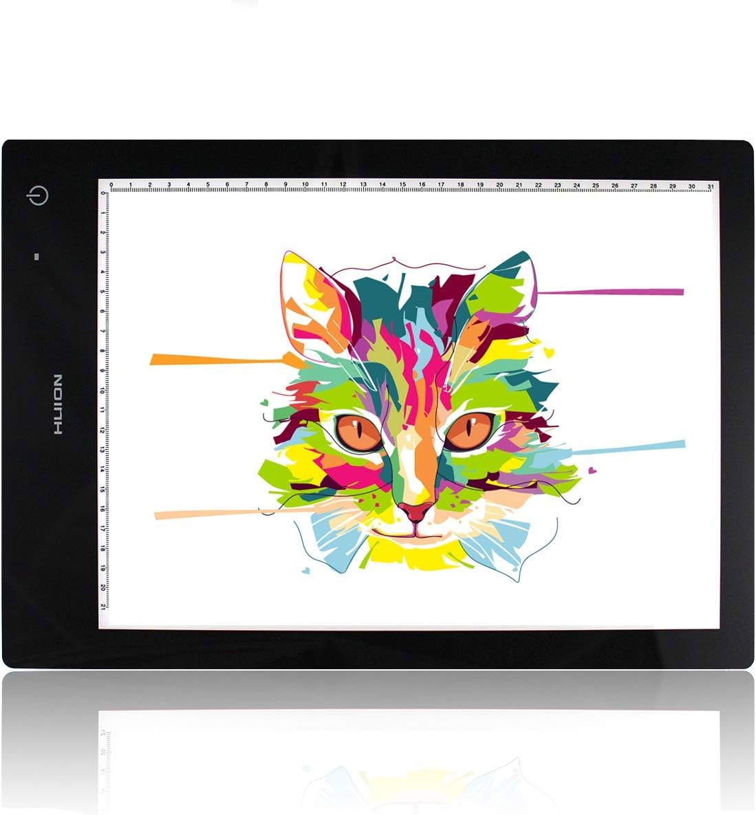HUION LB4 Light Box Wireless Battery Powered Ultra-Thin Portable A4 Size LED Light - 12.6x9 inch