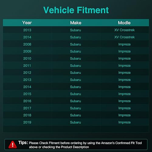 Miniatura 5 de SCITOO Condensador de CA 3689 para Subaru 2016-2017 para Subaru para Crosstrek 2.0L 2009-2013 para Subaru Forester 2.5L 2008-2016 para Subaru para