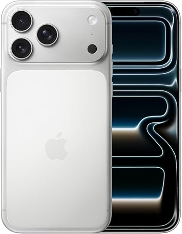 Apple iPhone 17 Pro Max (256 GB) - Silver with Face ID | Tax Paid | 2 Years Official Warranty