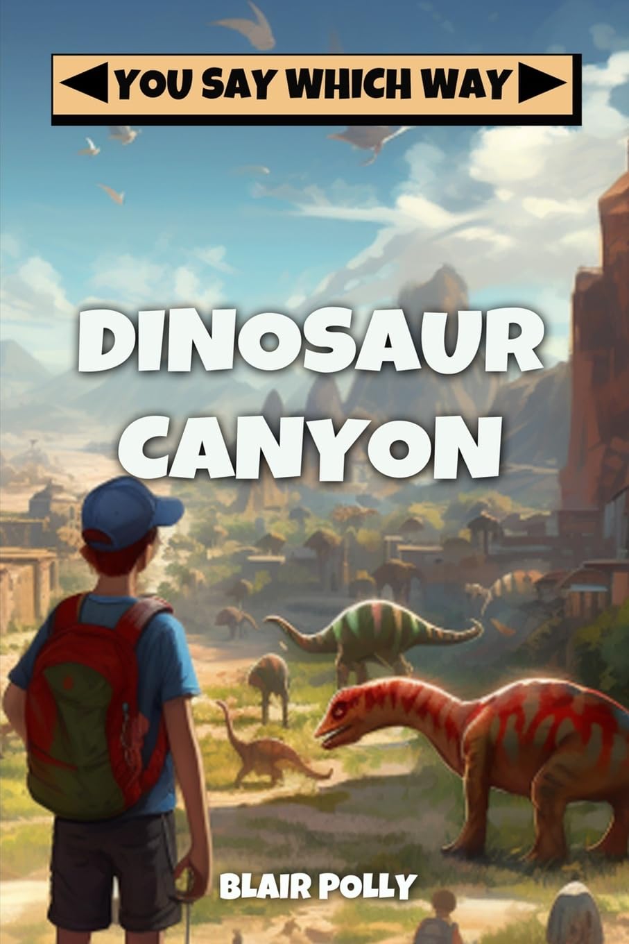 Dinosaur Canyon: 2 (You Say Which Way)-Blair Polly, Eileen Mueller, DM Potter