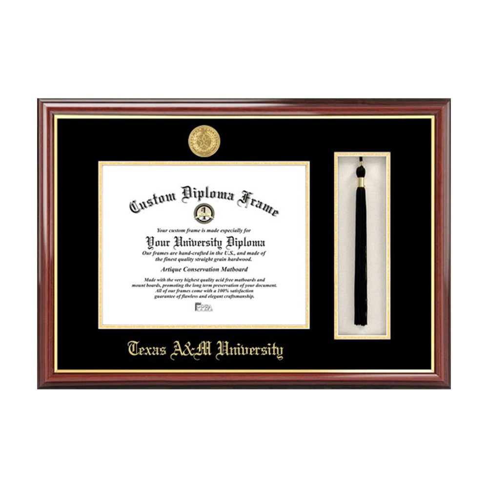 Campus Images Texas A&M University 14w x 11h Tassel Box and Diploma Frame