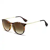 SUNGAIT Premium Vintage Round Sunglasses for Women Men Classic Retro Trendy Style