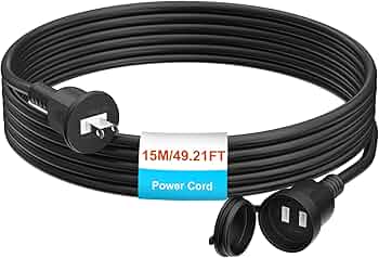 エアホース・延長コードセット 5本まとめ売り 中古 良好 Amazon.co.jp: HITRENDS 延長コード 15m 防水 防雨型 電源タップ 屋外