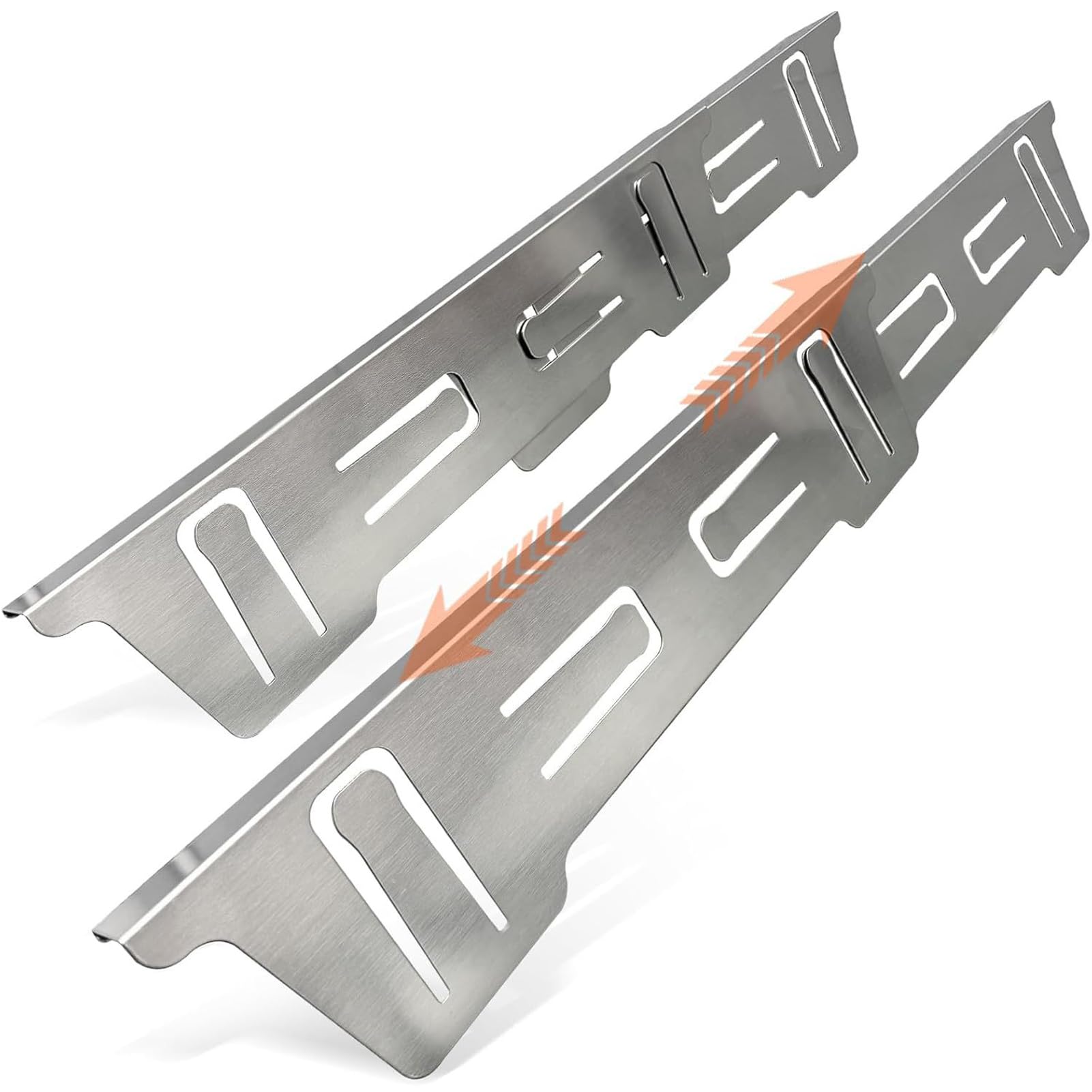 KIXZSAZ Stainless Steel Stove Seam Cover Blend In With Kitchen Stainless Steel Stove Counter Gap Cover Strip Gap, silver