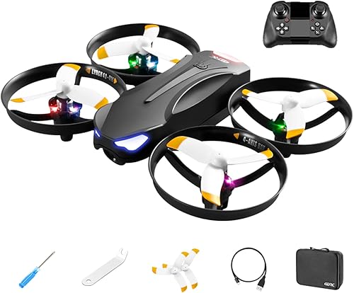 Drone plegable para adultos, dron cuadricóptero RC con cámara HD profesional, avión inteligente con prevención de obstáculos infrarrojos, video en