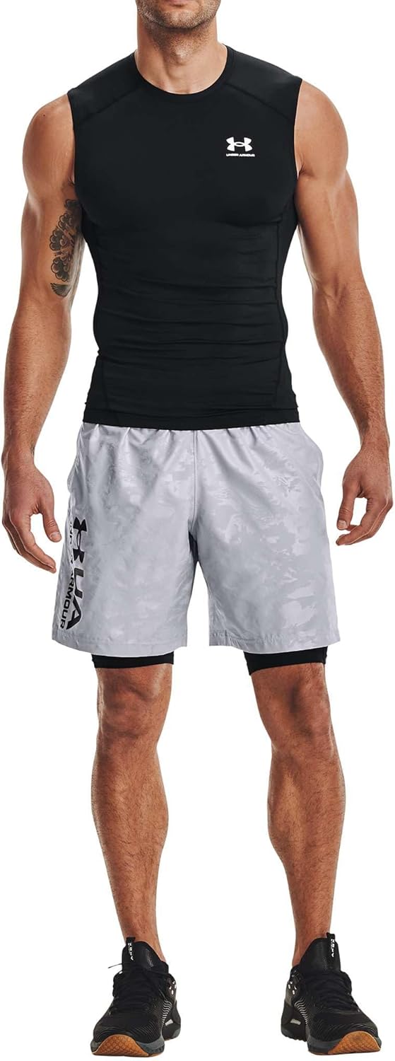 Under Armour Men's HeatGear Compression Sleeveless T-Shirt - Image 5