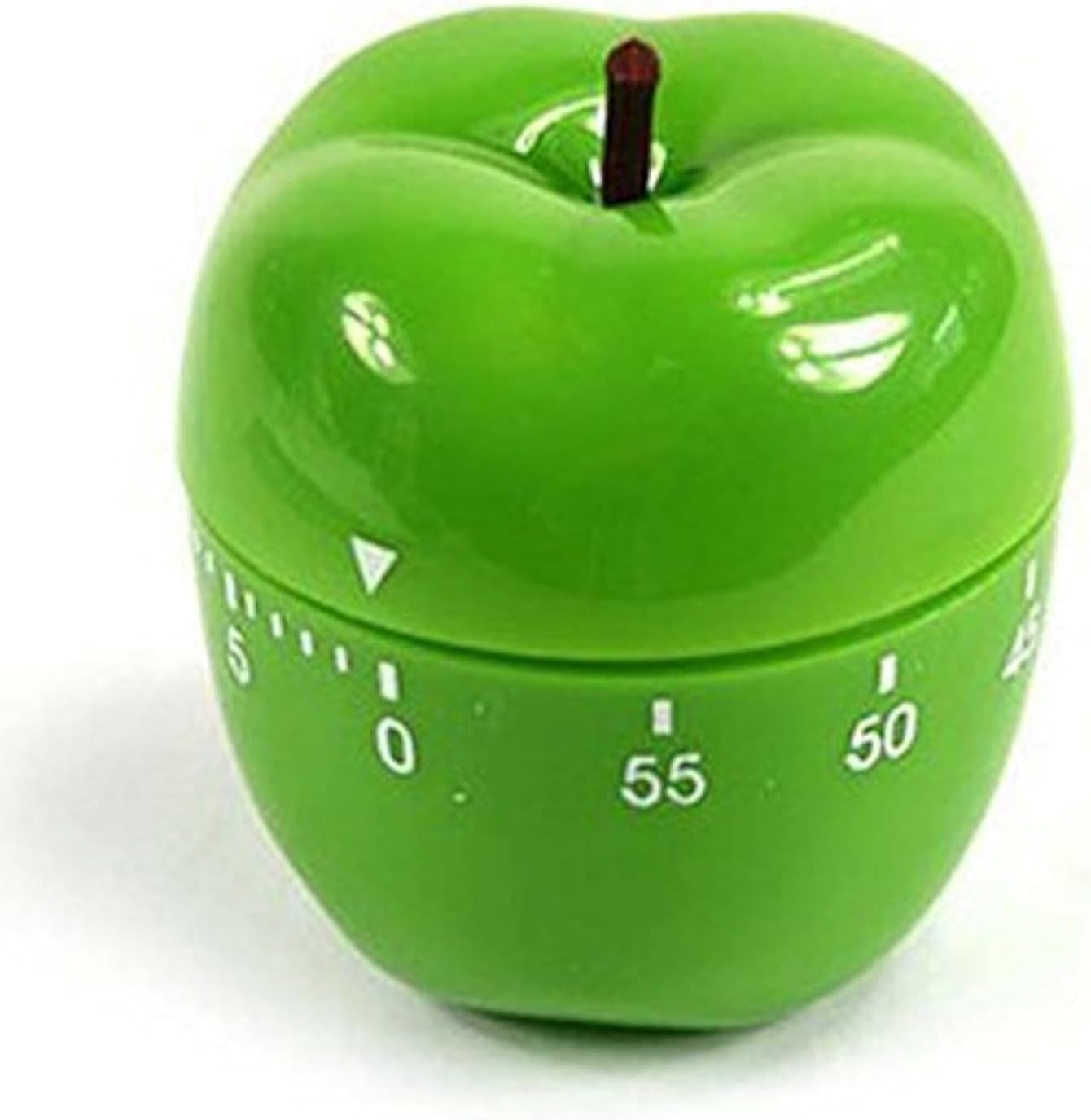 Apple Mechanical Kitchen Timer,60 Minutes Fruit Vegetable Cartoon Timer Ringing Alarm