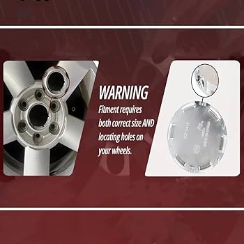 Amazon.com: 85mm(3.35in)/78mm(3.07in) Chrome Silver Car