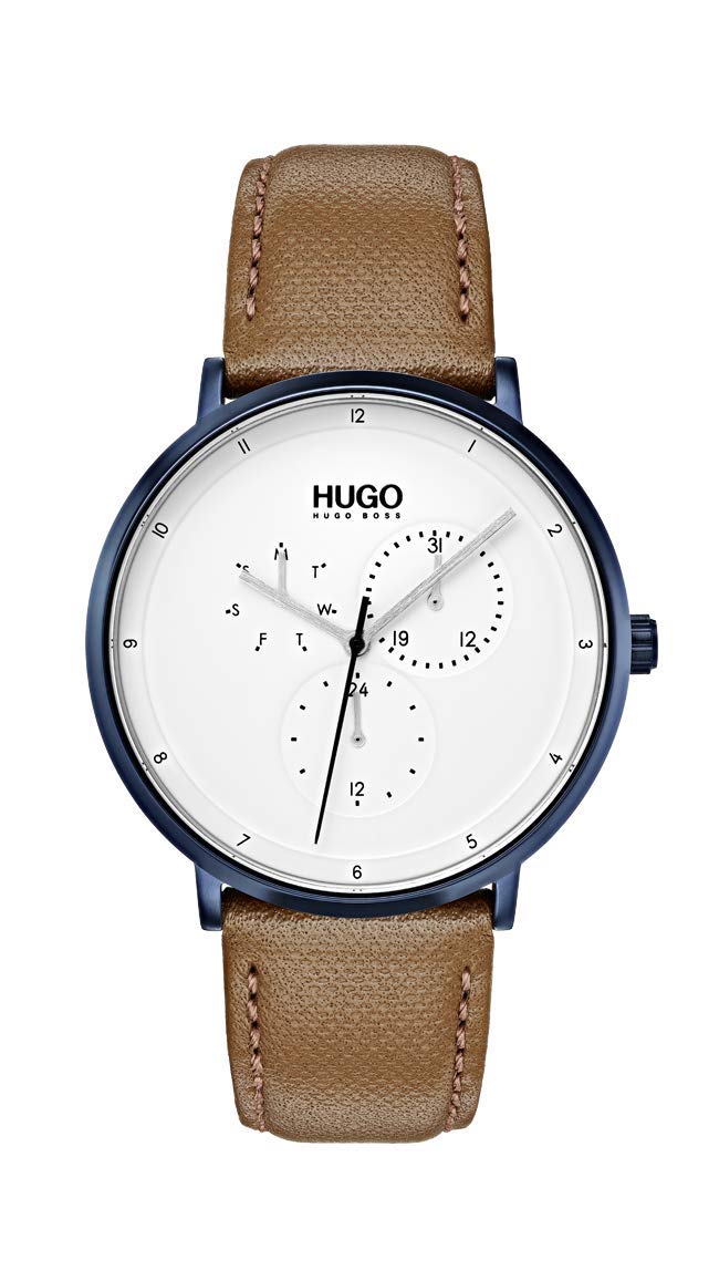 Hugo Boss Guide Mens Brown Watch 1530008 Leather (archived) - One Size