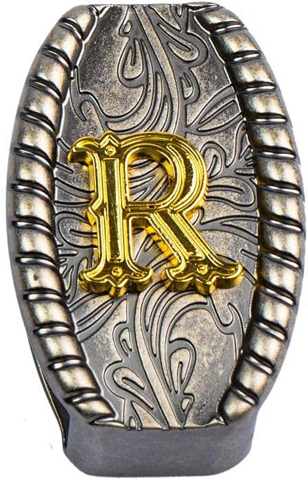 1.5"(40mm) Belt Loop Keeper Men's Western Cowboy Letter Loop