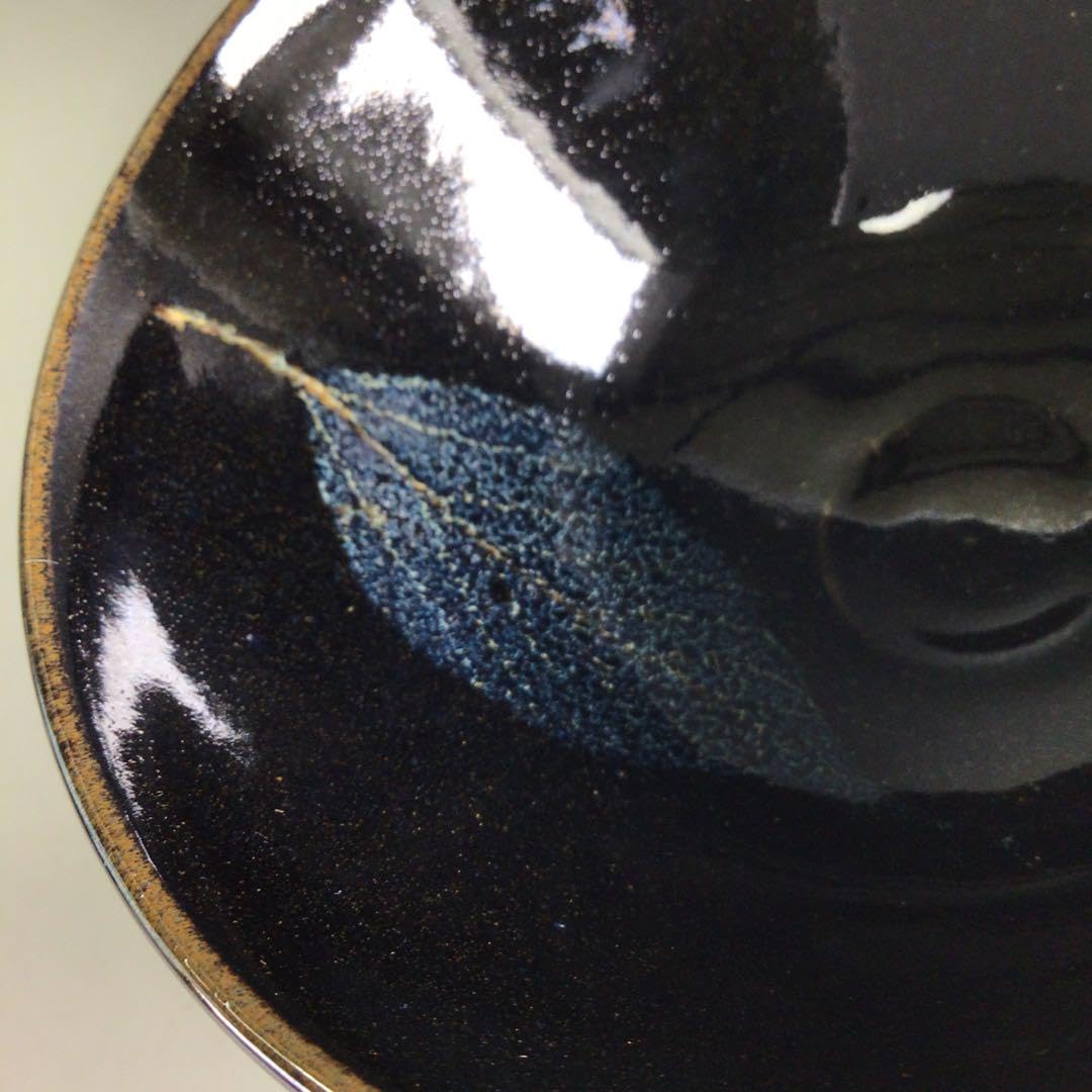 Ｒ２８５　茶碗　『木の葉焼』『一葉窯　伊藤武夫造』　抹茶碗　共箱　茶道具 Amazon | R285 茶碗 『木の葉焼』『一葉窯 伊藤武夫造