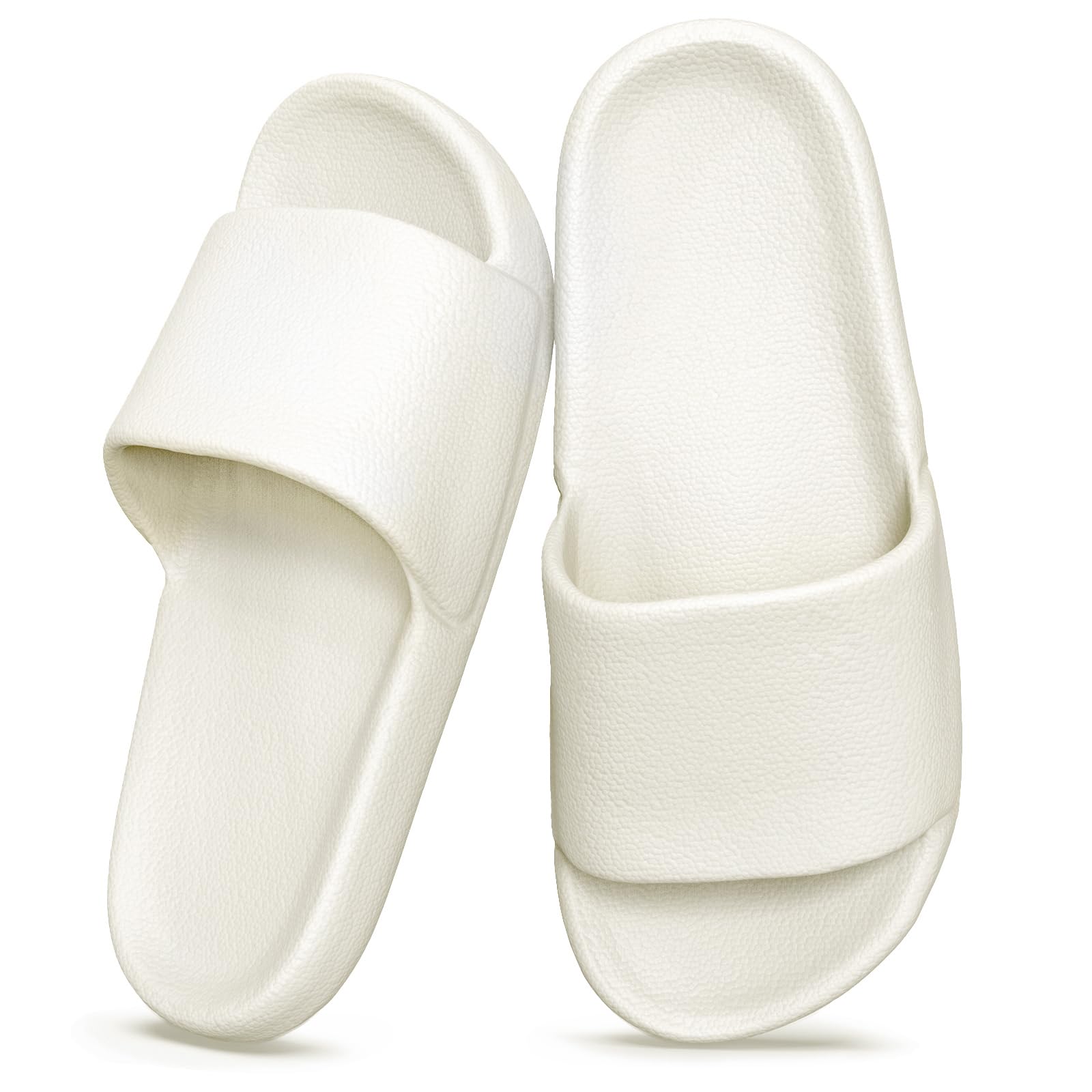 Non-Slip Shower Shoes for Men Women House Slippers with Arch Support  Quick-Drying, Non-Slip Cloud Slides Sandals Pool Perfect for Home, Beach