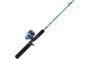 Zebco Kids Splash Jr. Spincast Reel and 4ft Fishing Rod Combo