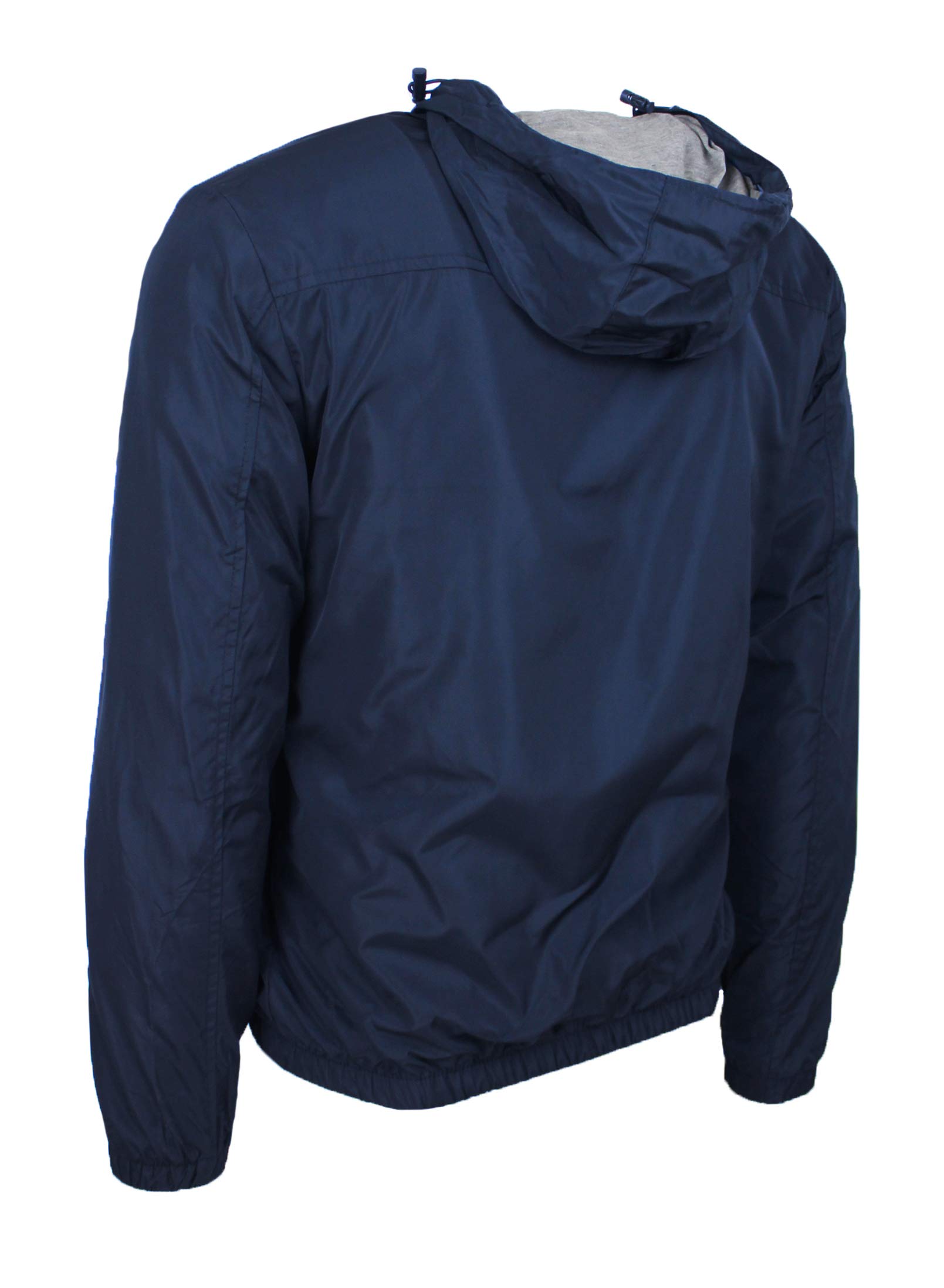 Evoga Giubbotto giacca uomo primavera estate casual impermeabile giubbino jacket estivo con cappuccio