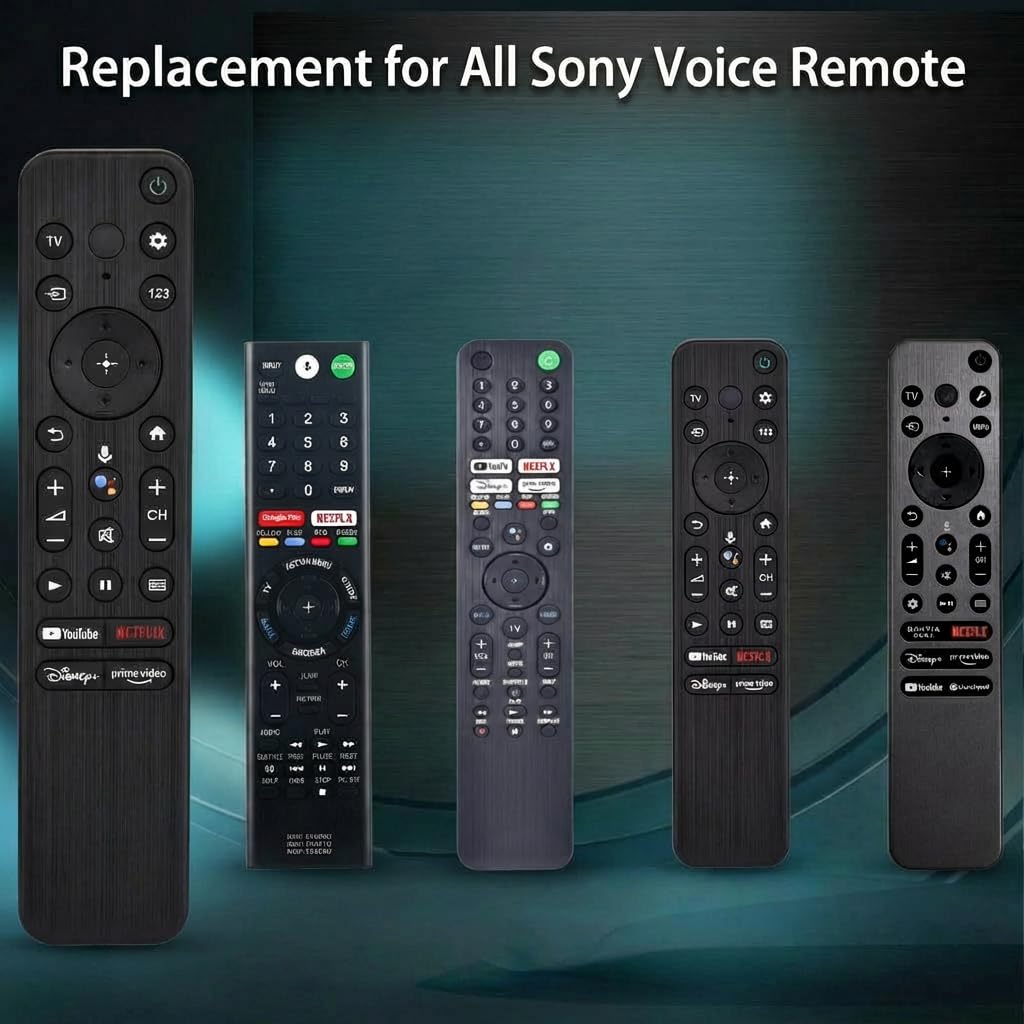 Amazon | ソニースマートテレビ用ボイスリモコン、2018~2025年式のSony