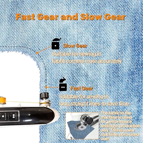 Miniatura 6 de Máquina De Coser De Bricolaje, Mini Kits De Costura De Mano, Máquina De Coser Eléctrica Portátil Con Kit De Costura Para Reparaciones Rápidas Y Bricolaje