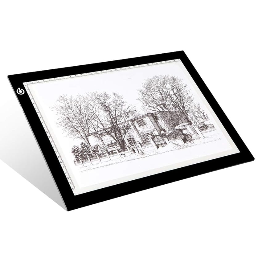 Immagine del prodotto LITENERGY A4 Tracing Light Box 9x12 Pollici Light Pad Ultra-Sottile Solo 5mm tavolino di Alimentazione USB per Gli artisti, disegnare, disegnare, Animazione