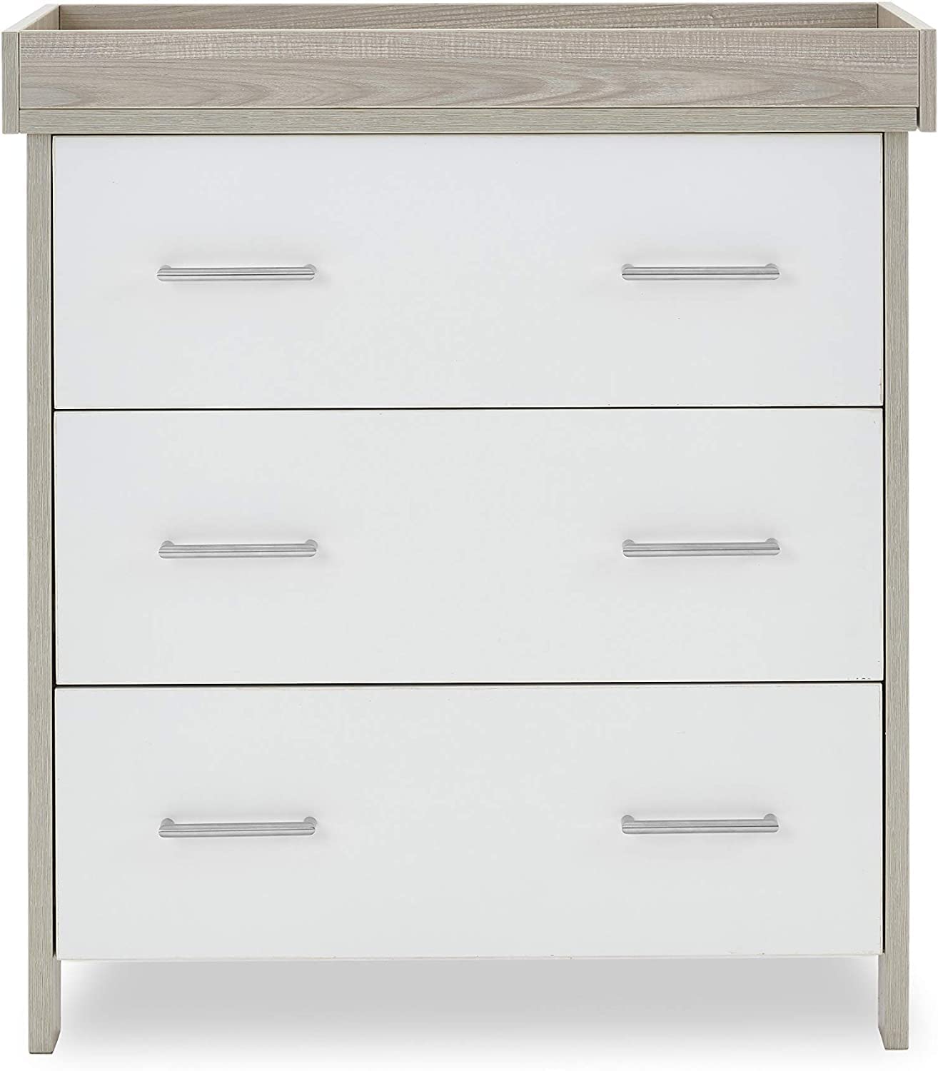 Obaby Nika Changing Unit - Grey Wash & White