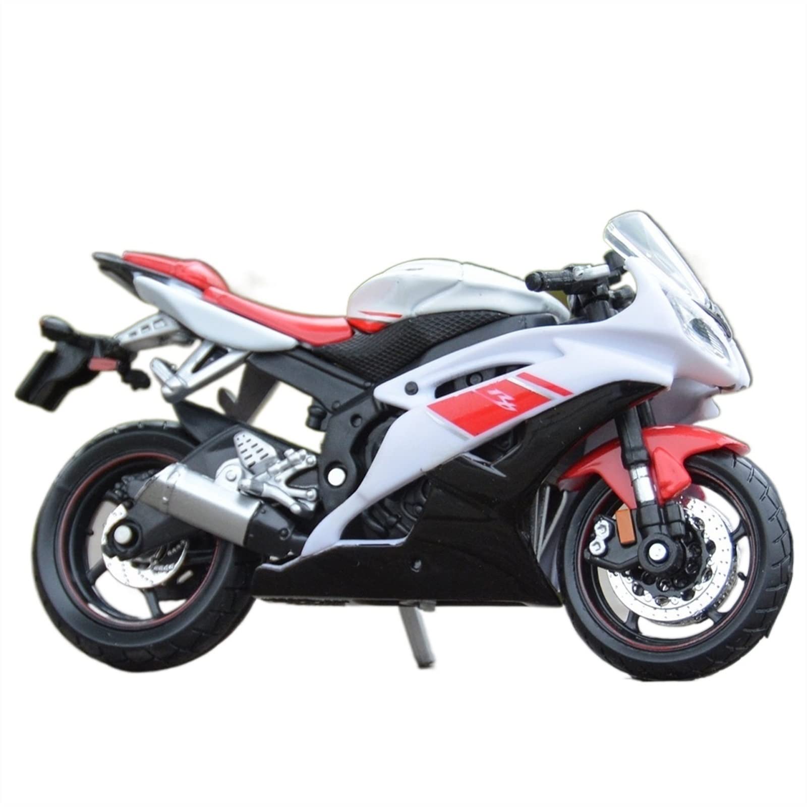 SEYXF Motorbike Toy Motorcycle Toys Collection for Y-AMAHA YZF-R6 Static Die Cast Vehicles Birthday Gift 1/18