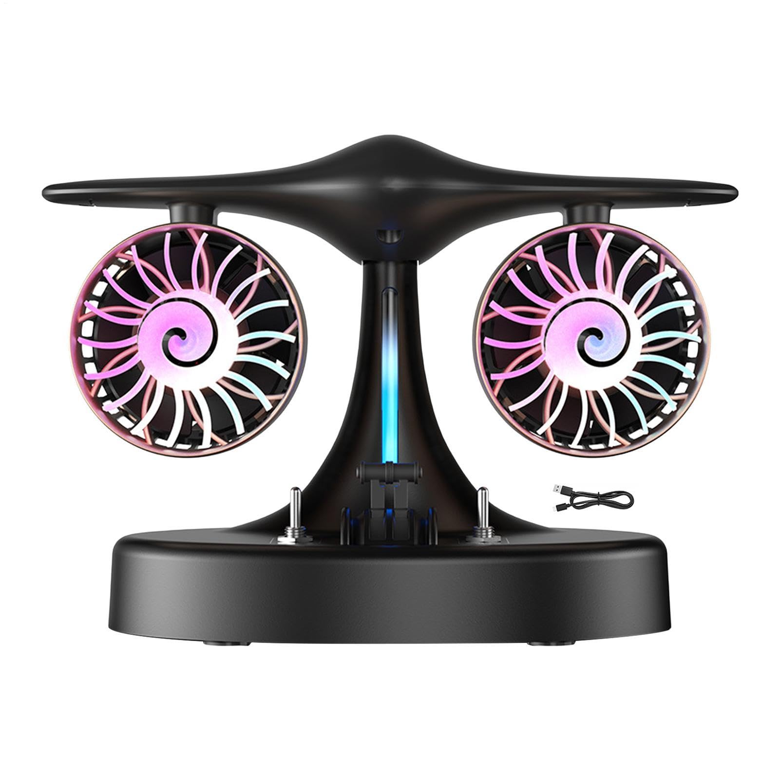 Ventilateur de table portable silencieux pour rafraîchir dortoir et bureau
