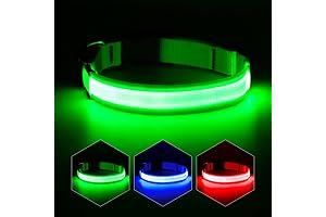 YFbrite LED Dog Collar: Keep Your Furry Friend Visible and Safe