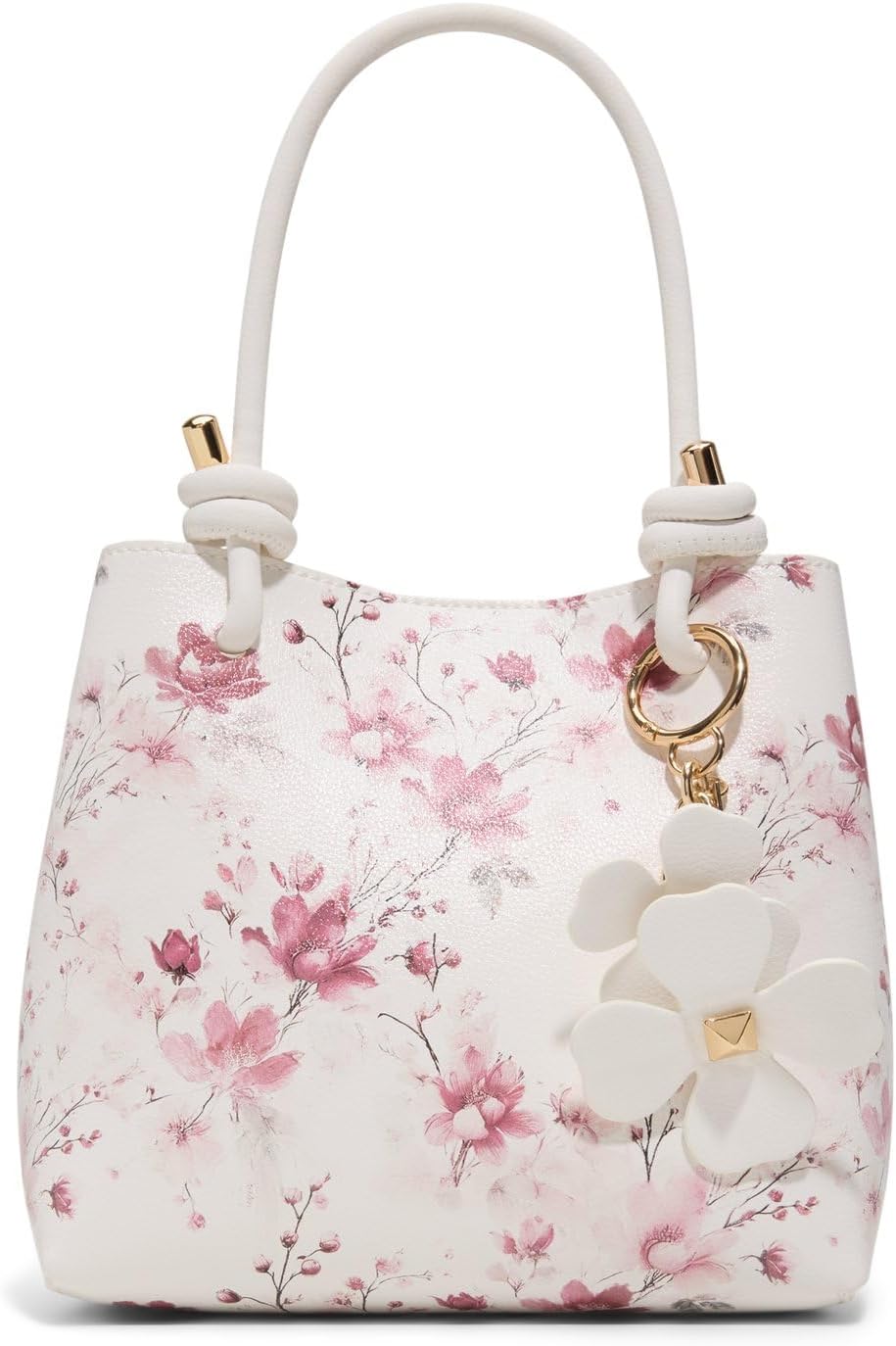 Women's EVILILYA Top Handle Bag, White Multicolor