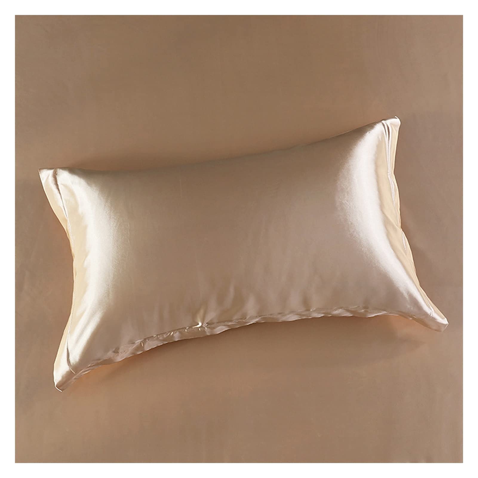 CCXXYGWJ Miękkie, oddychają poszewki chłodzą, 1 szt./2 szt. 48X74CM poszewka na poduszkę wygodne zestawy pościeli poduszki (błękitny, 48x74cm 1 szt.)