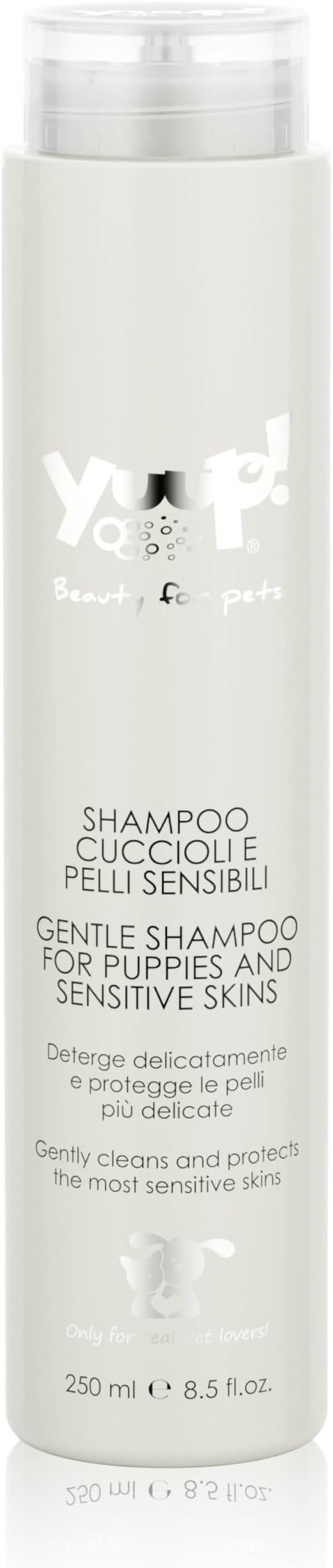 Luxury Gentle Shampoo for Puppies & Dogs with Sensitive Skin, Tear-Free Formula with Natural Green Tea Extract, Soothes Itchy Skin, Moisturizes Skin & Coat