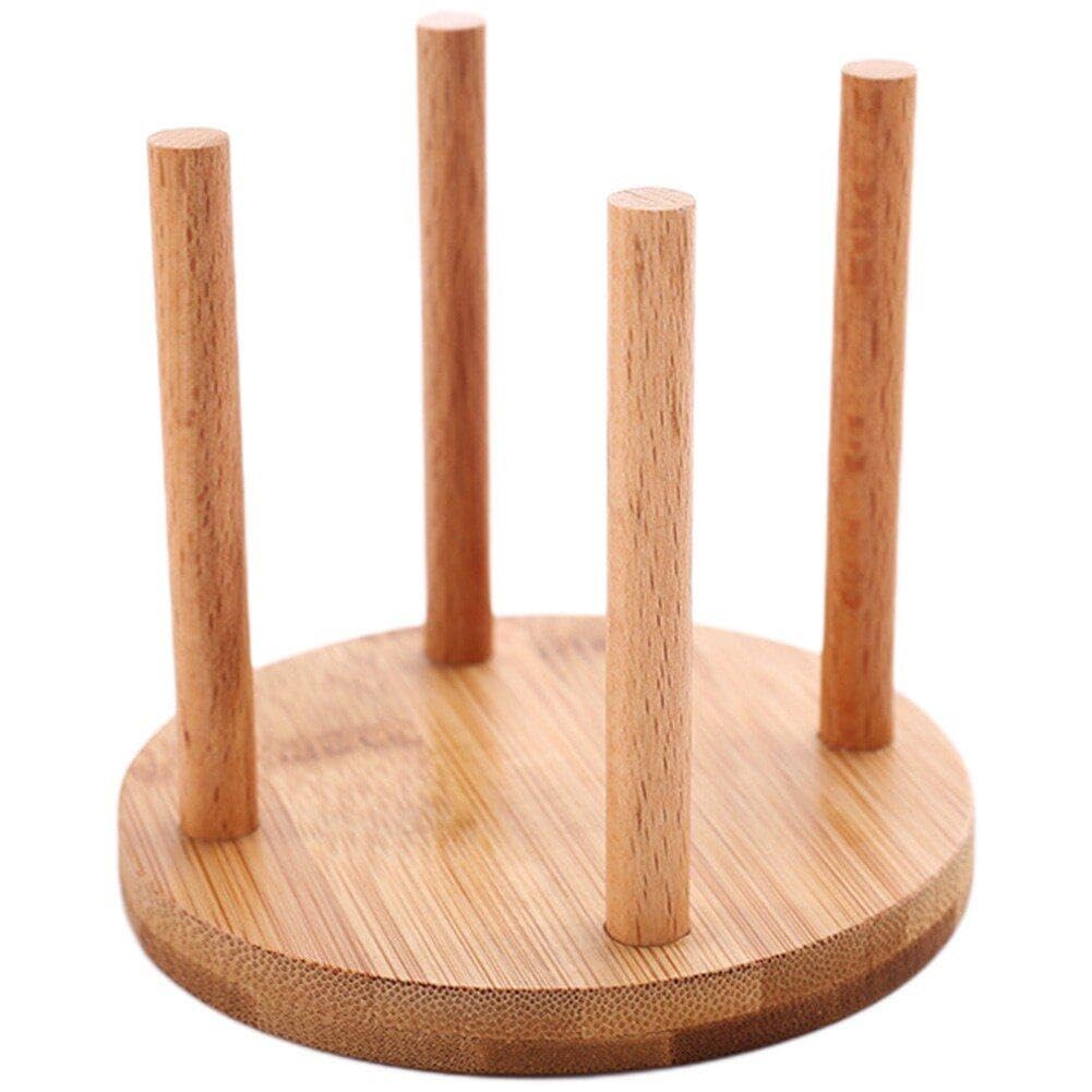 Lipfer Disposable Paper Cup Dispenser 1 Compartments Wood Water Cup Holder Coffee Cup Storage Organizer for Countertop Kitchen Bedroom