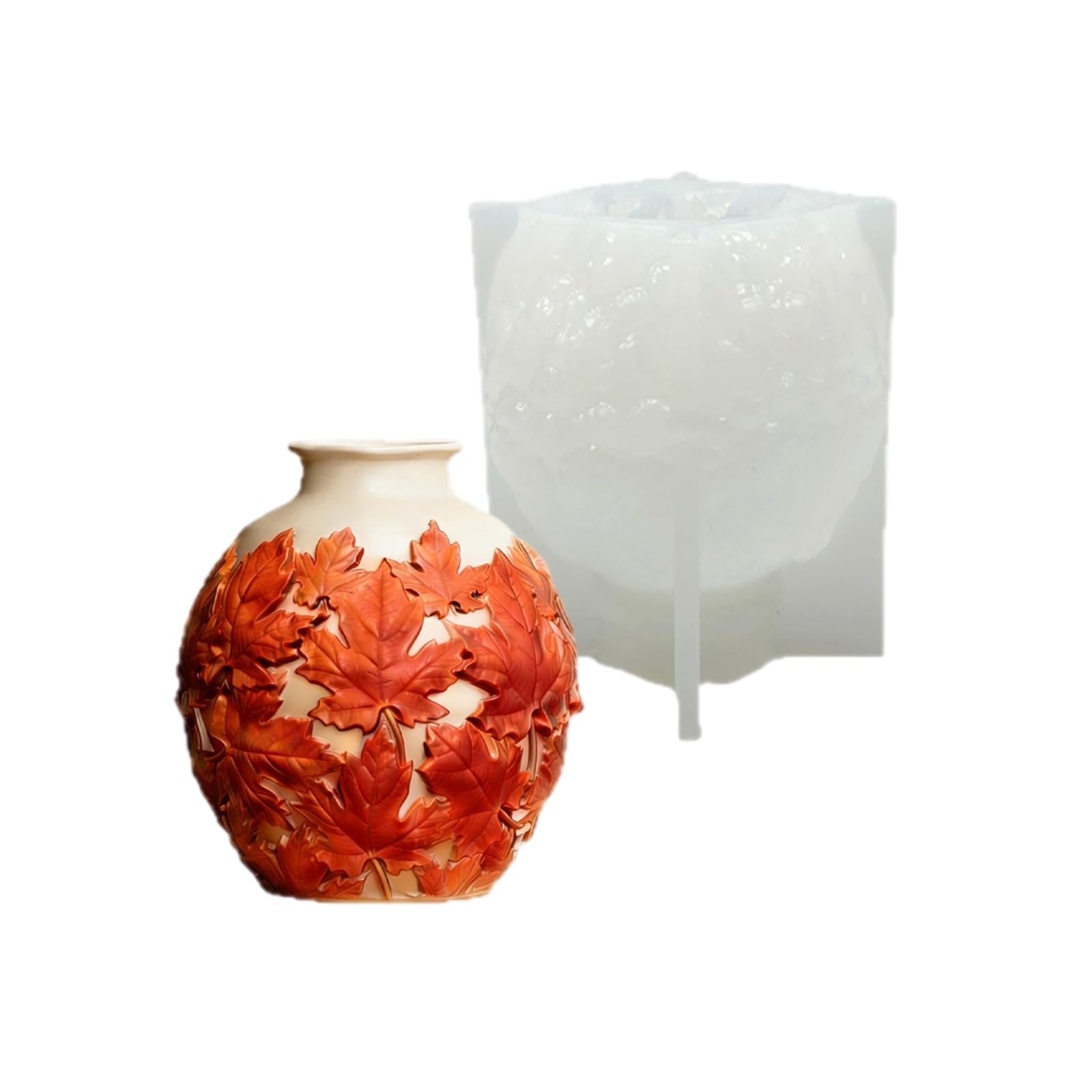 ZEPFJHE Vases Resin Molds Silicone, Decorative Vase Epoxy Casting for Diys Home Decors Flower