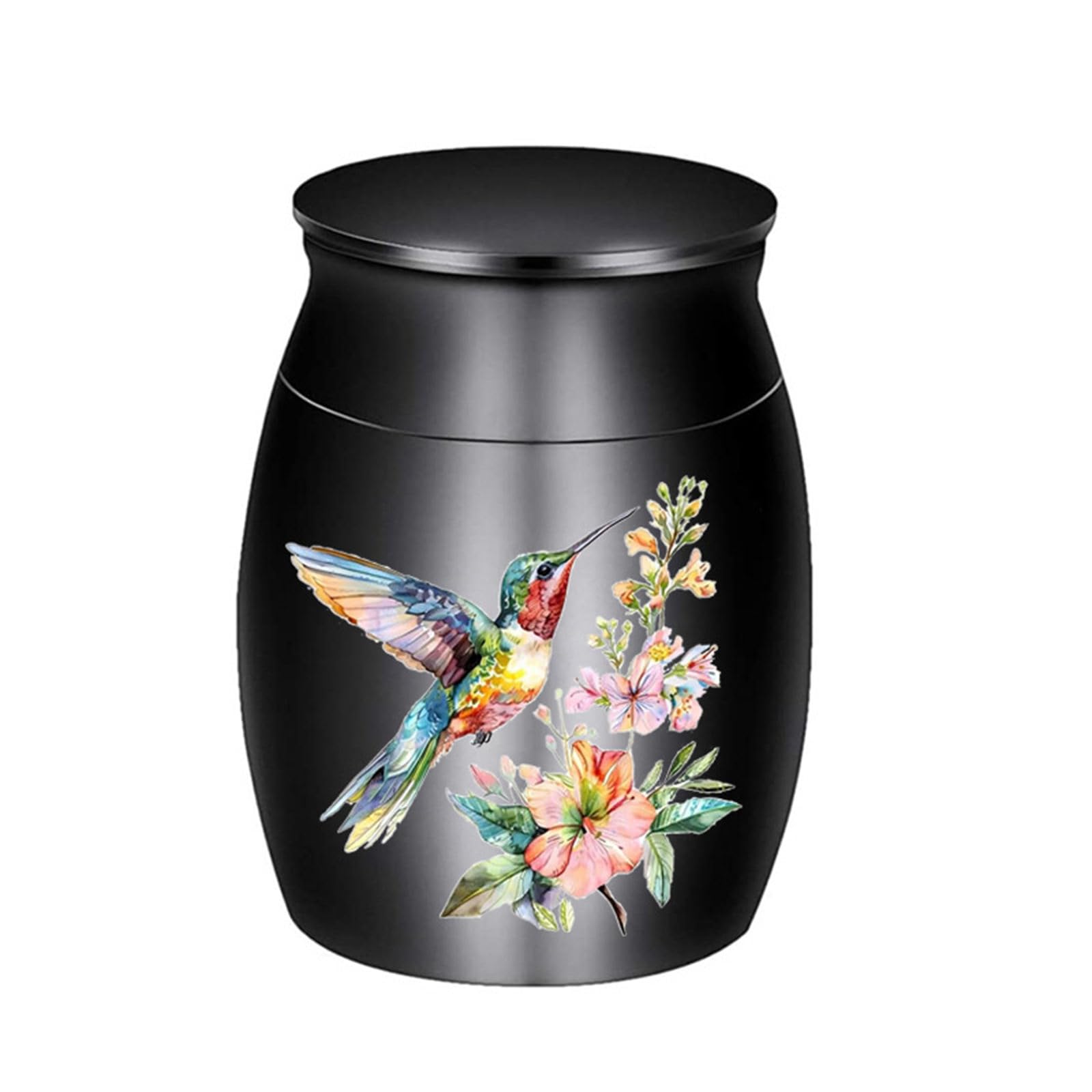 Jazuaiao Flexible Cremation Jar with Theme in Multiple Colors Developed for Lasting Security and Meaningful Contributions Tinged Bird Aluminum Alloy Cremation Jar